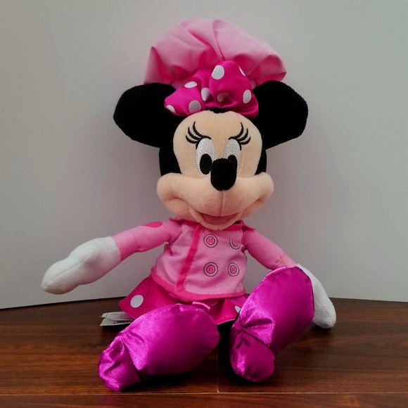Just Play Disney Junior Other - Minnie Mouse Chef/Baker Plush, 11", VGUC to EUC